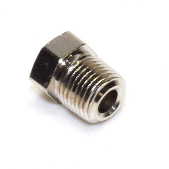 Precision Medical 7019 Hex Style Pipe Plug 1/8 Inch NPT Male