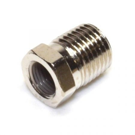 Precision Medical 7024 Adaptor 1/8 Inch NPT Female by 1/4 Inch NPT Male