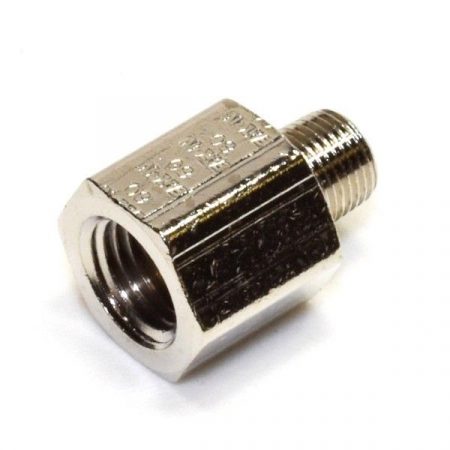 Precision Medical 7025 Adaptor 1/4 Inch NPT Female by 1/8 Inch NPT Male
