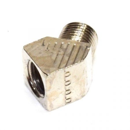 Precision Medical 7056 45 Degree Street Elbow 1/8 Inch NPT