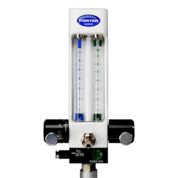 Porter 3000 MXR Flowmeter Head Broward A&C Medical Supply