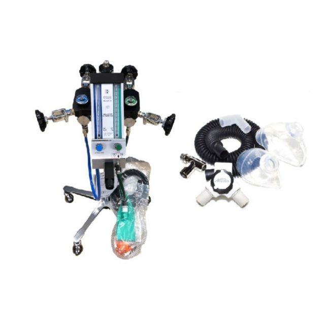 Belmed F900 Oral Surgery Flowmeter System 4 Cylinder Yoke Block