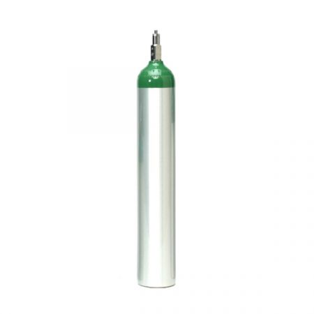Cylinders Plus M870 Medical O2 Single E Cylinder with Wrench Valve