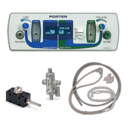 Porter 4465CQD MXR-D Digital Flush Mount Flowmeter In-Line Vacuum Control
