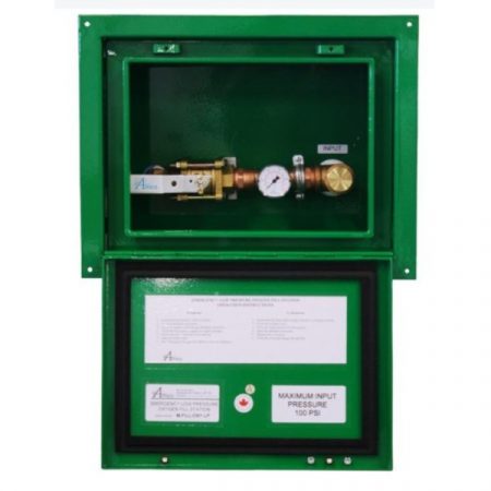 Amico M-FILL-OXY-LP Recessed Emergency Oxygen Inlet Station Low Pressure
