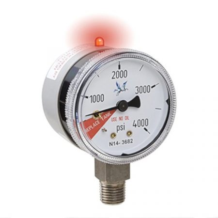 Pegasus S3000-1/4 N2 Low Pressure Alarm Gauge