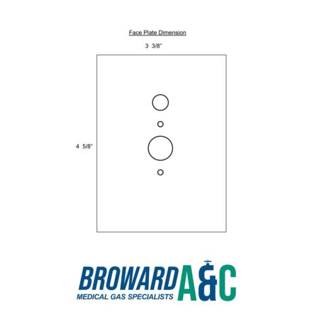 Porter A-3356-000 5600-3 Vacuum, Face Plate Kit