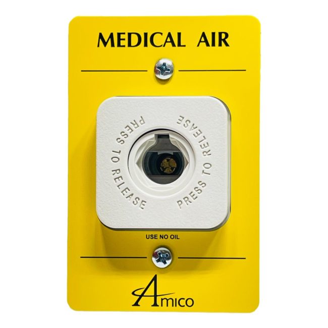 Amico O-FASC-PB-U-AIR Medical Air Puritan-Bennett Concealed Latch Valve Assembly