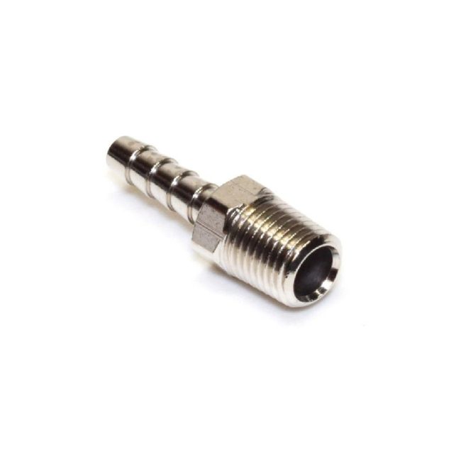 Western MH-10 1/4 Inch NPT Male to 1/4 Inch I.D. Hose Barb Fitting