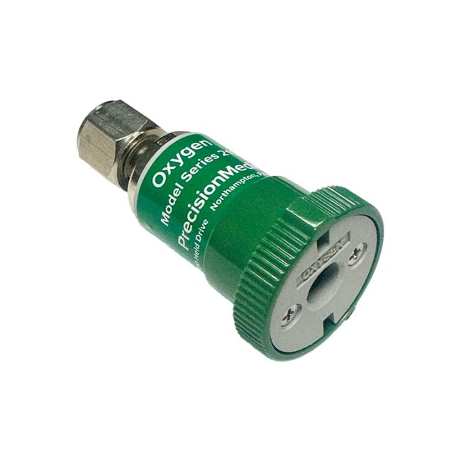 Precision Medical 2156 Oxygen Ohmeda Female Coupler by DISS Hex Nut