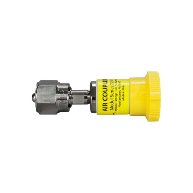 Precision Medical 2256 Air Ohmeda Female Coupler by DISS Hex Nut