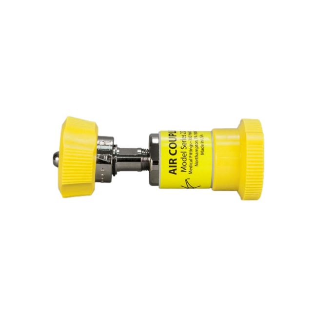 Precision Medical 2258 Air Ohmeda Coupler by DISS Hand Tight
