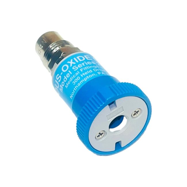Precision Medical 2455 N2O Ohmeda Coupler by DISS Male