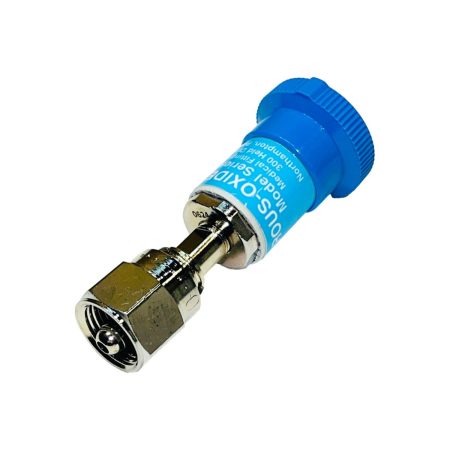 Precision Medical 2456 N2O Ohmeda Coupler by DISS Hex Nut