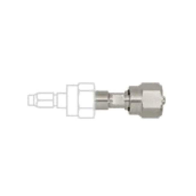 PRECISION MEDICAL 6255 MEDICAL AIR SCHRADER FEMALE DISS MALE COUPLER