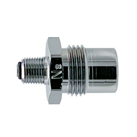 Precision Medical 0797 Nitrogen DISS Male with Check Valve by 1/8 Inch NPT Male