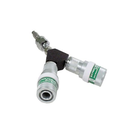 Precision Medical 6152Y Oxygen Schrader Y Block