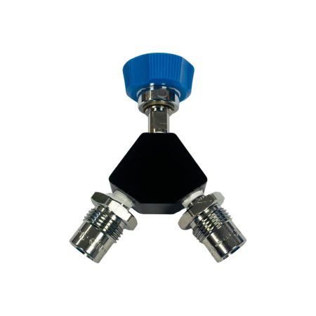 Precision Medical 7214 N2O DISS Y Block