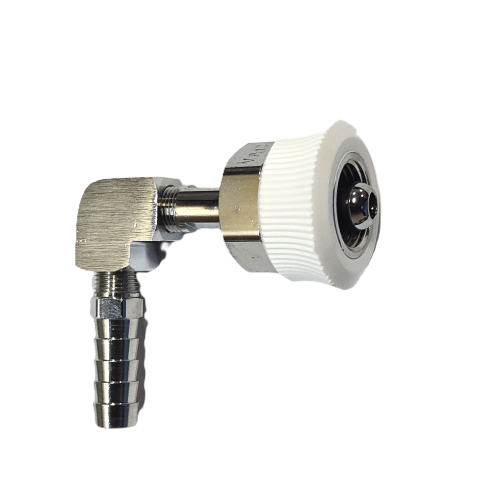  Porter 5602 Vacuum Quick Connect Right Angle with 3/8 Inch Barb