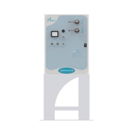 Amico 5 HP Duplex Tank Mount Lubricated Rotary Vane Medical Vacuum System - Image 2