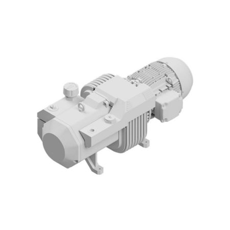 Amico VDT01D-080H-BDAD Duplex 1.5 HP Lifeline Oil-less Medical Rotary Vane Vacuum Horizontal Tank Mount System - Image 3