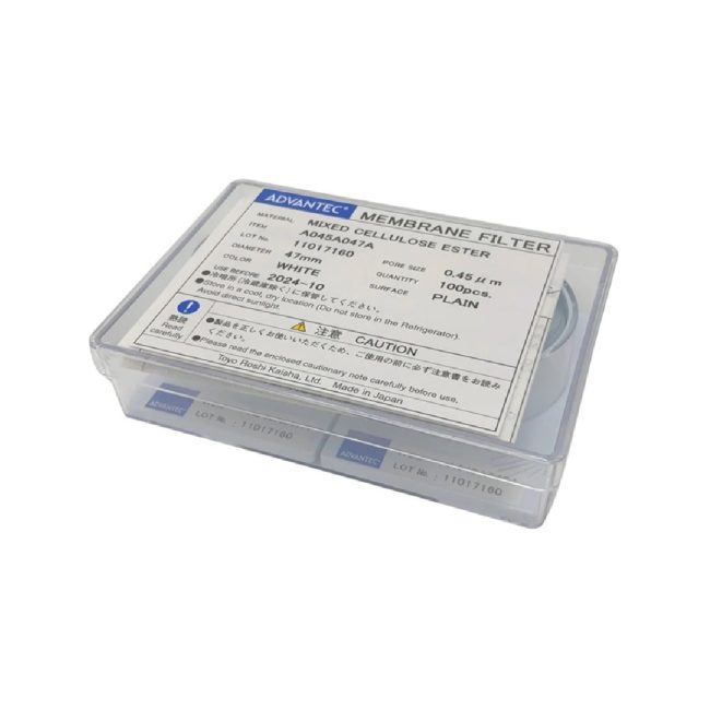 Advantec A045A047A Membrane Filters MCE 0.45 WP 47mm