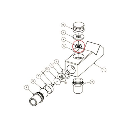 Porter 61302500 Mushroom Valve