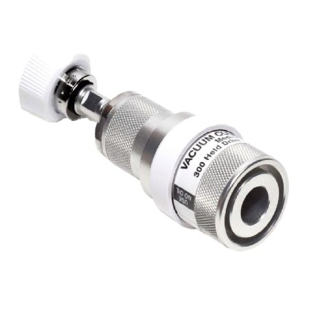 Precision Medical 6358 Vacuum Schrader Coupler by DISS Hand Tight