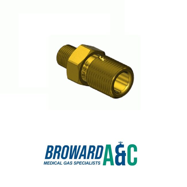 Superior A-661 Outlet Adaptor CGA 347 to 1/4 inch Male NPT