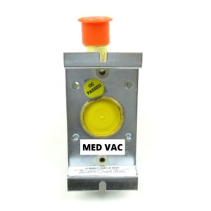 Amico O-BAKCOND-U-VAC Medical Vacuum Outlet Console Rough-In DISS Male