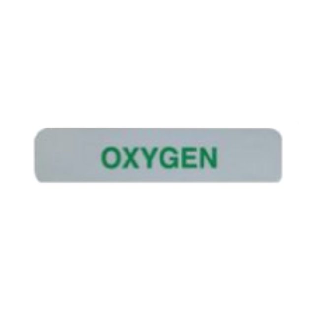 BELMED 6000-0000-1003 O2 GAS IDENTIFICATION LABEL (6 PKG)