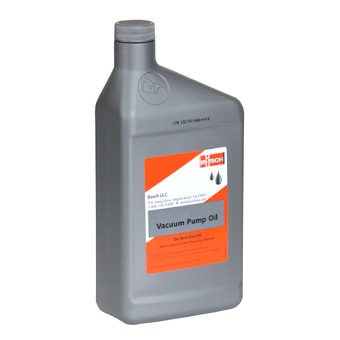 Braas 0831.900.925 Busch Vacuum Pump Oil Full Synthetic Quart Broward