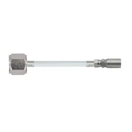 MEDICAL CO2 HOSE DISS NUT X FEMALE JIC FITTING 25 FT