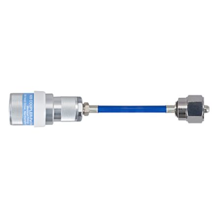 Medical N2O Hose Schrader Female x 1040 DISS Female 20 Ft