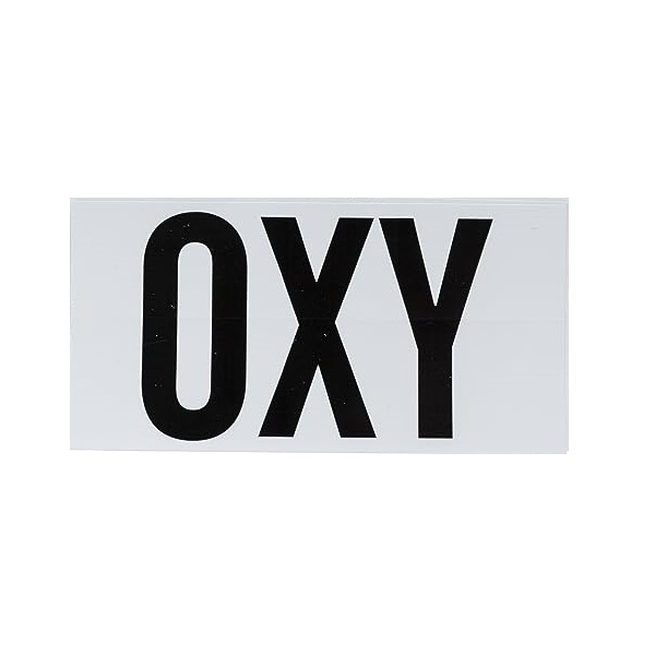 OXY Label for Hazard Signage 2"