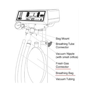 Porter 10221600 Breathing Bag & Fresh Gas Connector