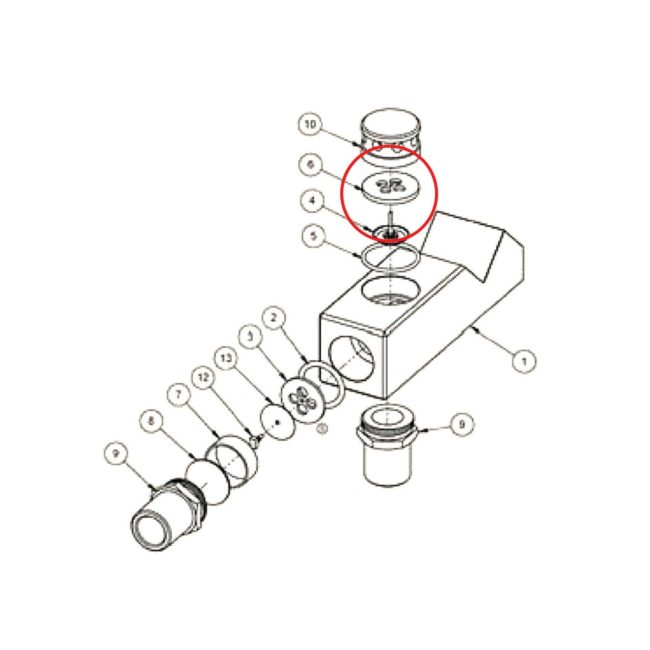 Porter 20178602 Air Inlet Adapter