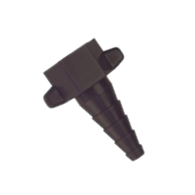 Precision Medical 0121 Black Disposable Tubing Nipple