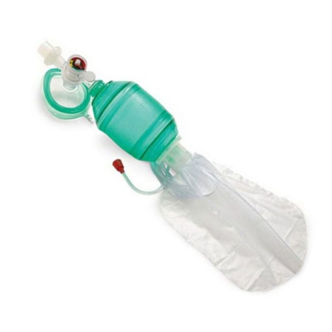 RescuMed BVMB510S-F Adult Manual Resuscitator with Manometer