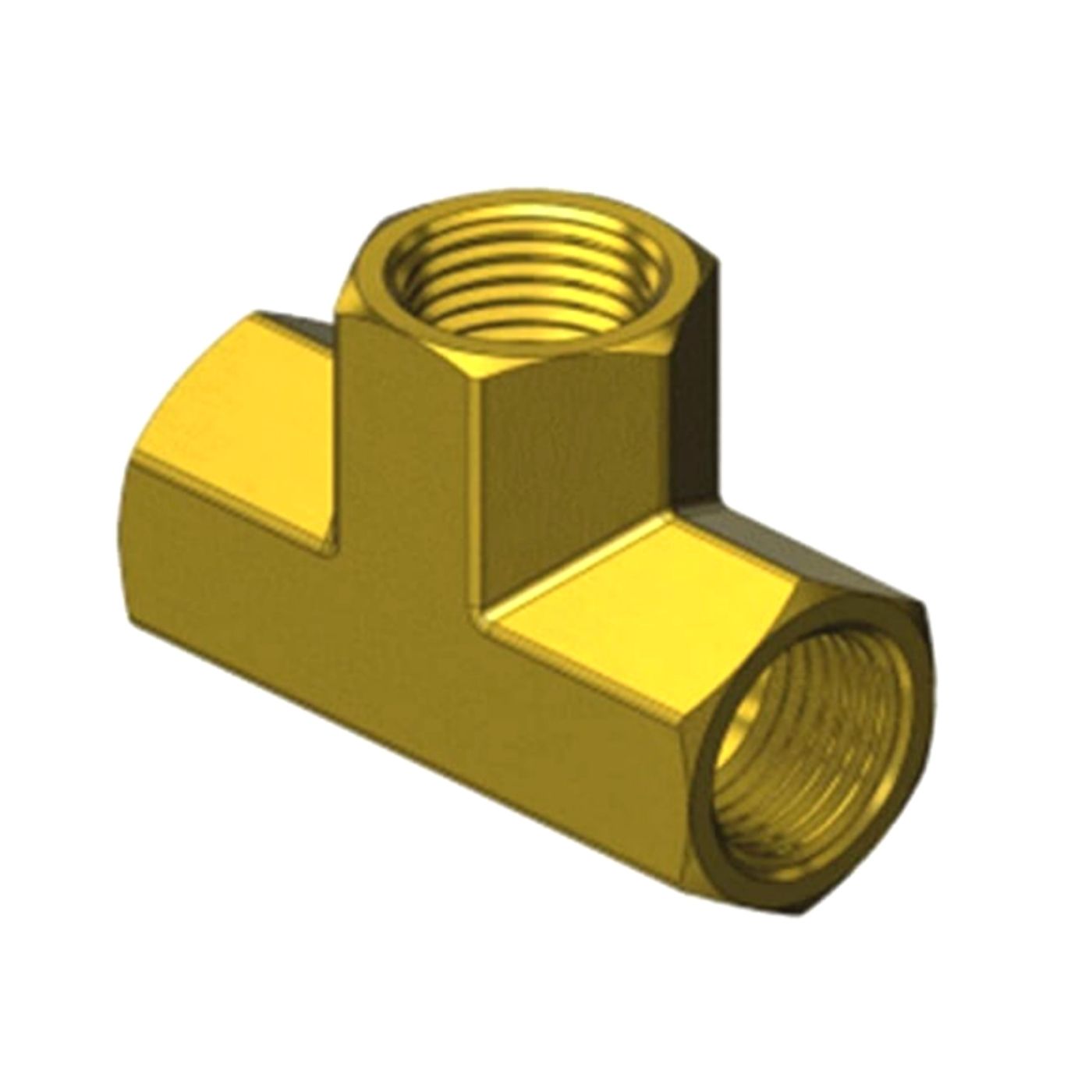Superior Products PFT8H Female Brass Tee Broward A&C Medical Supply