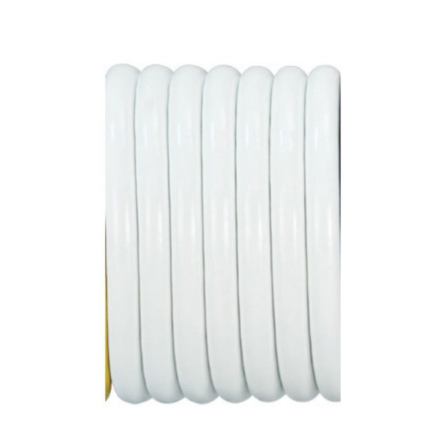 MEDICAL VACUUM CONDUCTIVE WHITE HOSE 1/4" ID 250' ROLL