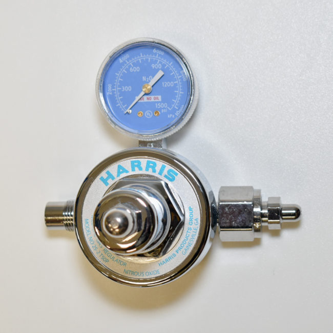 Harris 25-2C T50P-326 N2O Regulator