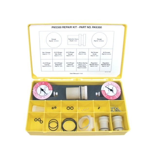 PRECISION MEDICAL PM3000 VACUUM REGULATOR REPAIR KIT