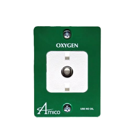 Amico Outlet Replacement O-FXNC-QD-U-OXY- Oxygen Front Assembly Ohmeda- Concealed Outlet