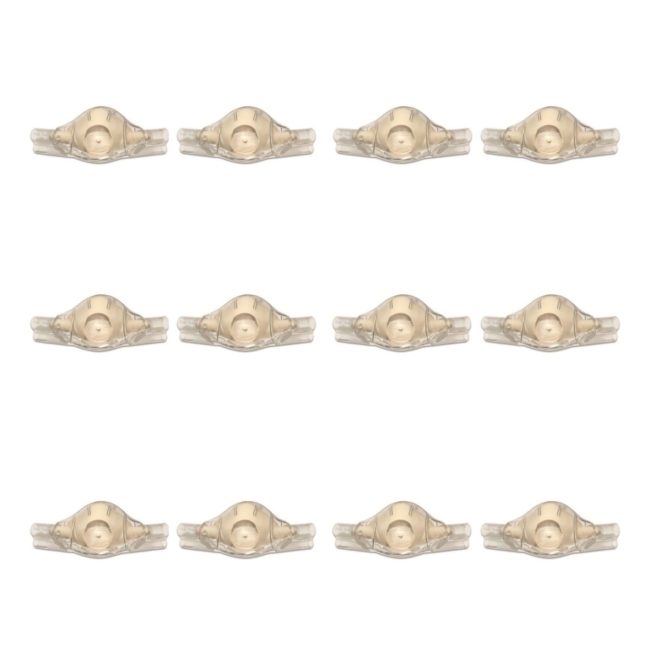 Accutron 33034-14 ClearView Single-Use Nasal Hoods Large Adult French Vanilla 12 Pack