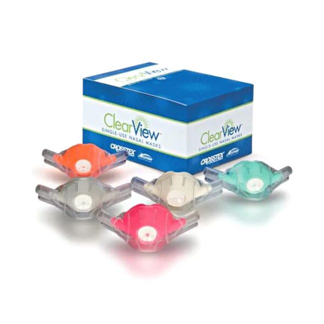 ClearView Single-Use Nasal Hoods Large Adult 