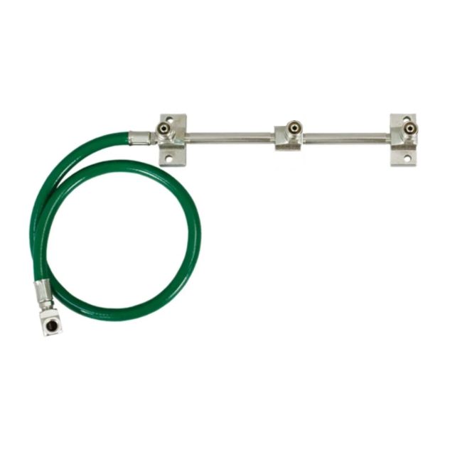 Precision Medical 7231 Medical O2 DISS Wall Mount Extension Manifold