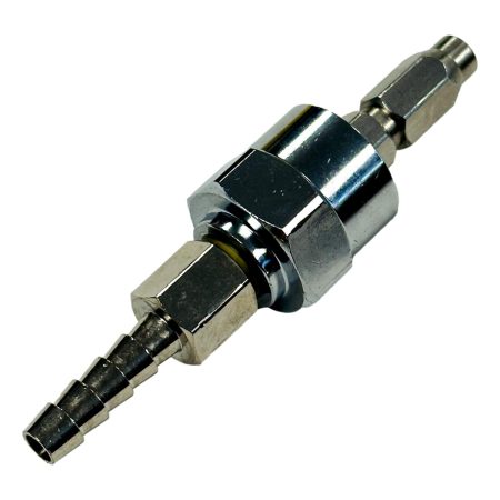 Precision Medical 6211 Air Schrader Quick Connect by 1/4 Inch Hose Barb