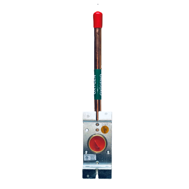 Amico O-BAKCON-U-OXY Oxygen Wall Outlet Console Rough-In