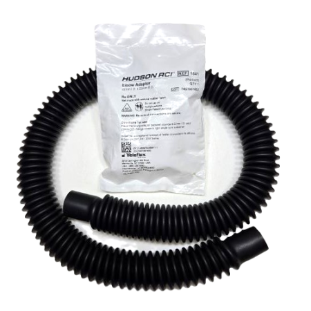 Hudson RCI 1641 Elbow Adaptor with Corrugated Black Tubing